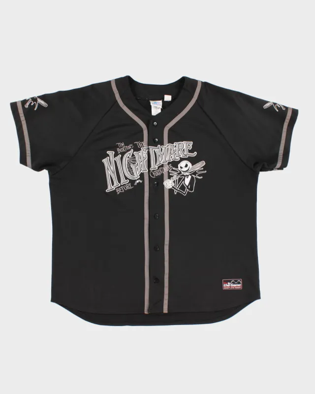 Disneyland Resort The Nightmare Before Christmas Embroidered Baseball Jersey - XXL sold by Rokit