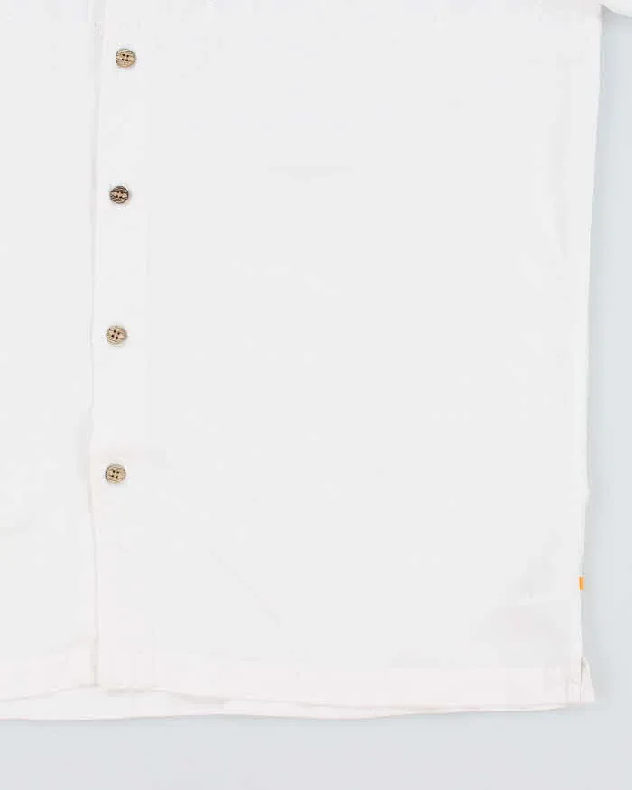Quicksilver White Short Sleeve Shirt - XL sold by Rokit product image thumbnail 4