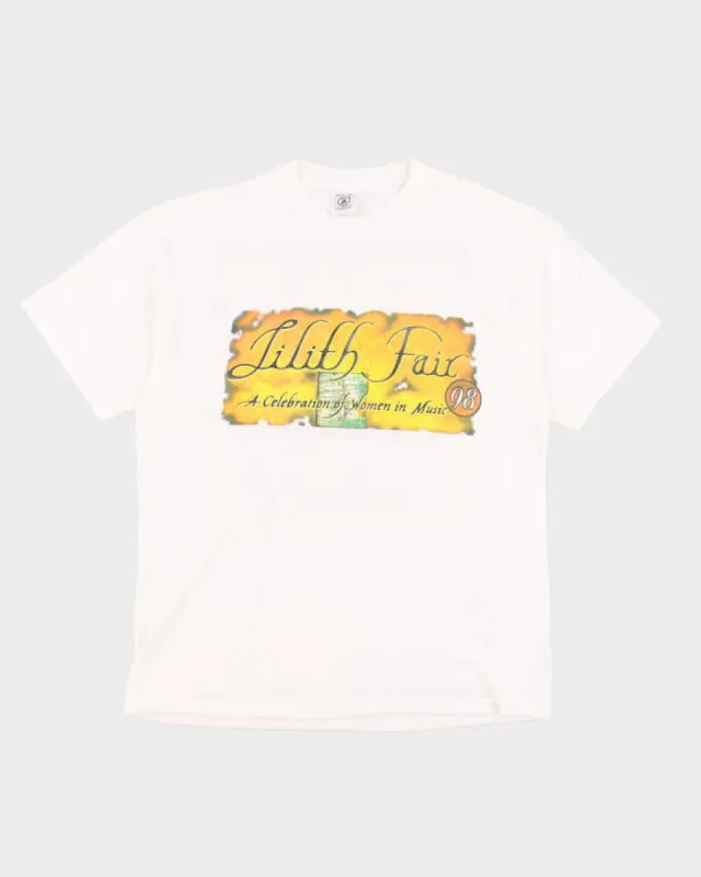 Vintage 1998 Filth Fair Music T-Shirt - XL made by Rokit