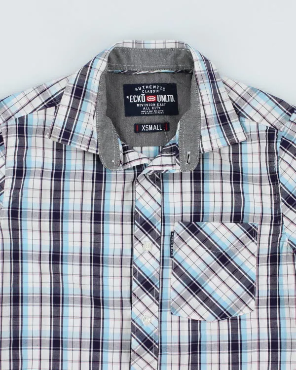 Y2k 00s Ecko Check Shirt - XS sold by Rokit product image thumbnail 3