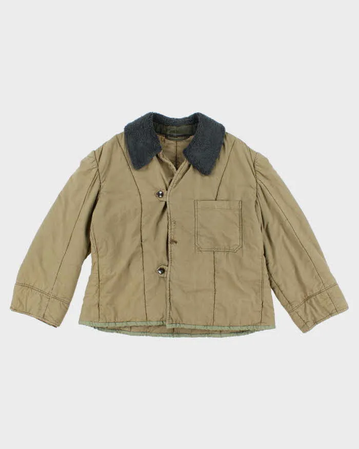 80s Bulgarian Quilted Jacket Small sold by Rokit