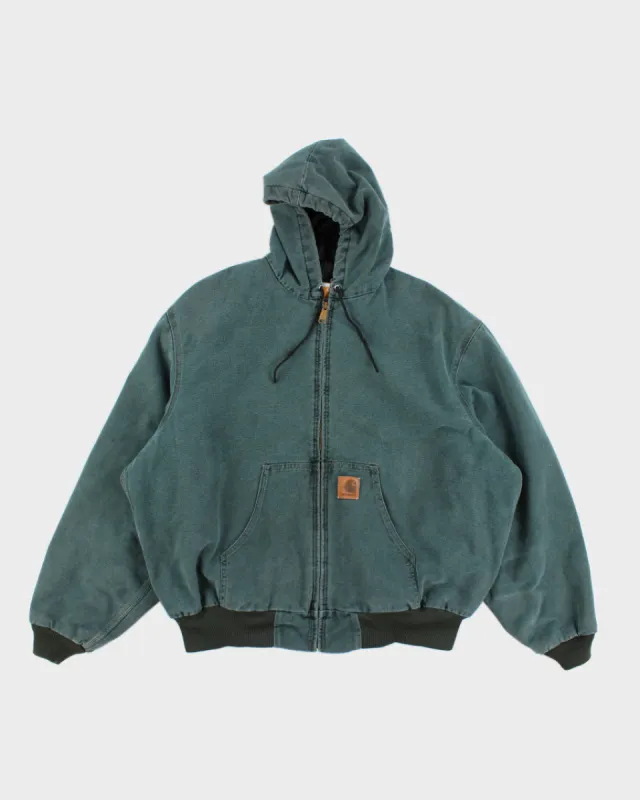 Vintage Carhartt Hooded Work Wear Jacket - XXL sold by Rokit