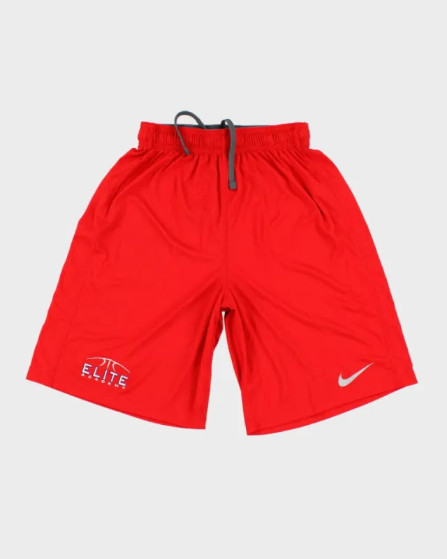 Nike Red Sports Shorts - S made by Rokit