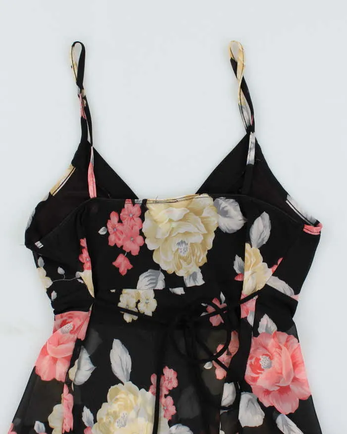Vintage Y2k 00s Mesh Floral Cami - L sold by Rokit product image thumbnail 4
