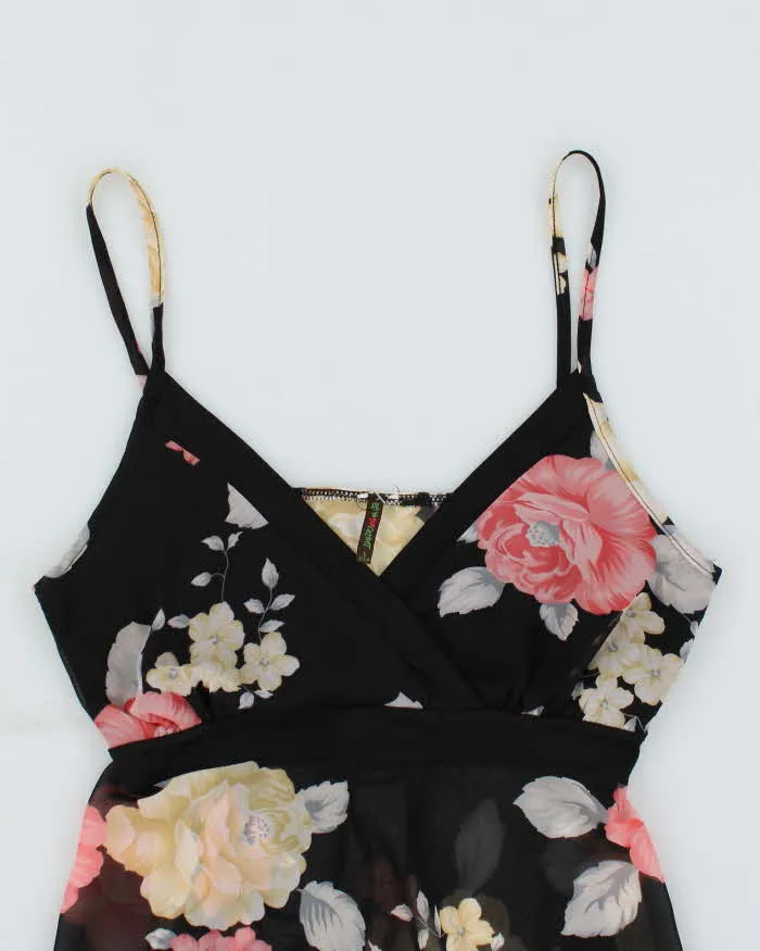 Vintage Y2k 00s Mesh Floral Cami - L sold by Rokit product image thumbnail 3