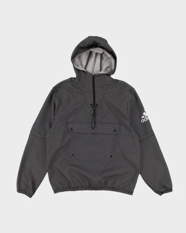 Adidas Checked Pullover Windbreaker Jacket - S sold by Rokit