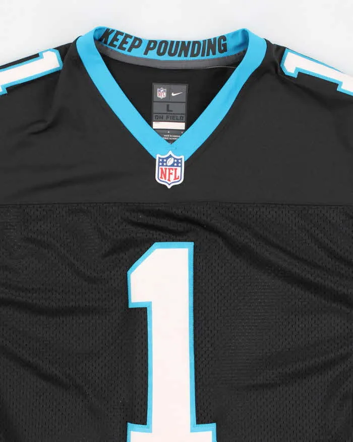 NFL x Carolina Panthers #1 Cam Newton Football Jersey - L sold by Rokit product image thumbnail 3