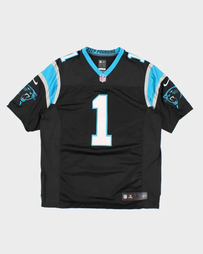 NFL x Carolina Panthers #1 Cam Newton Football Jersey - L sold by Rokit