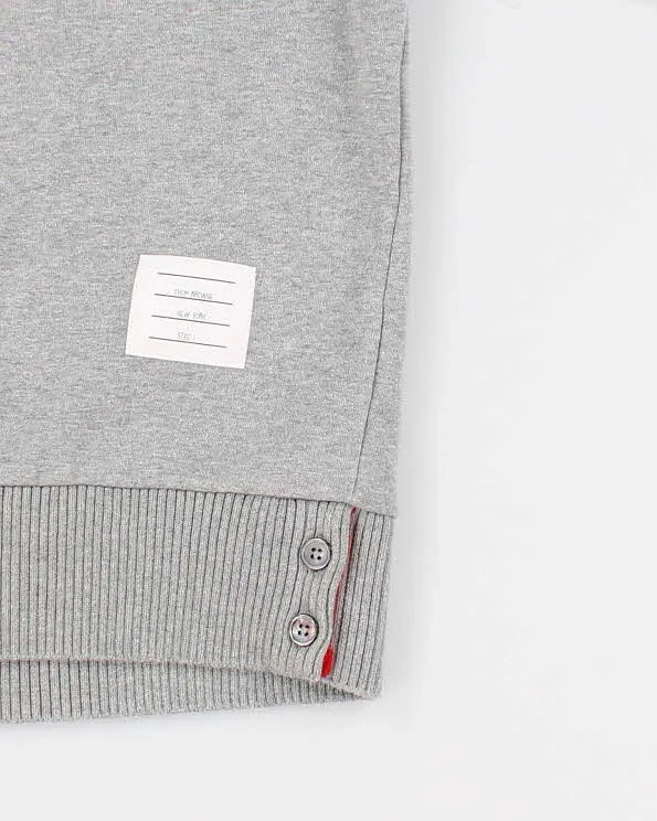 Mens Grey Thom Browne Classic Stripes Sweatshirt - L sold by Rokit product image thumbnail 4