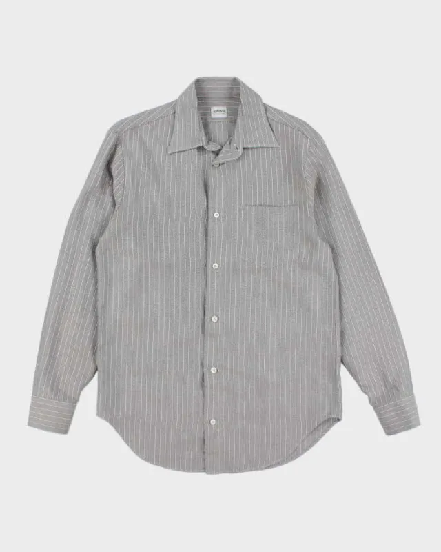 Vintage Y2k 00s Armani Long Sleeve Shirt - S sold by Rokit