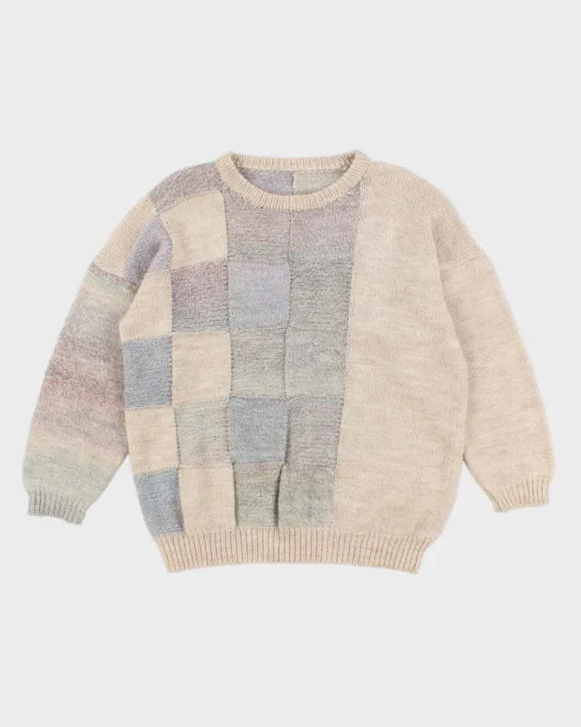 Vintage Handmade Knit Jumper - L/XL sold by Rokit
