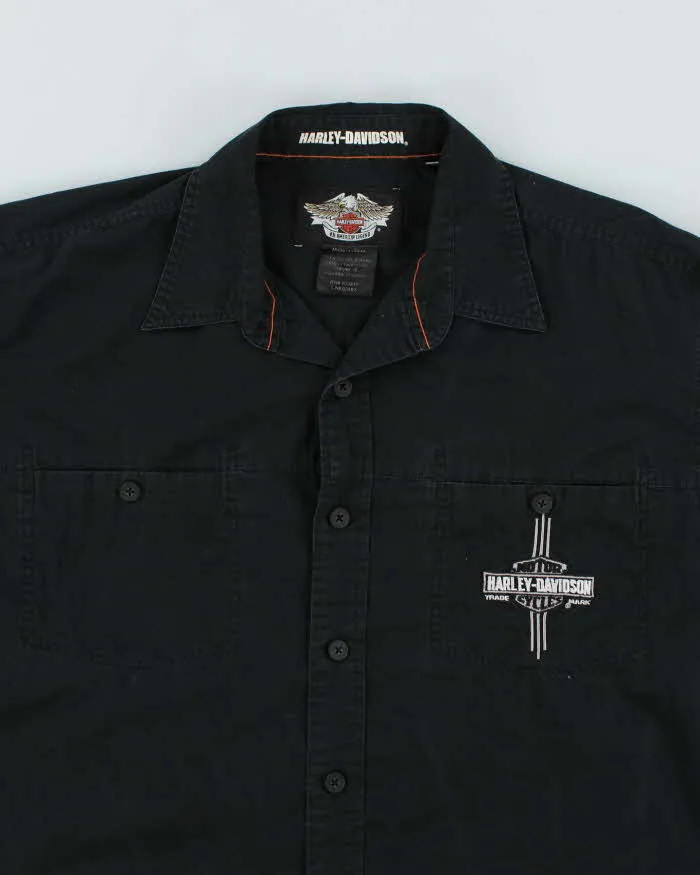Vintage Harley Davidson Black Shirt - M sold by Rokit product image thumbnail 3