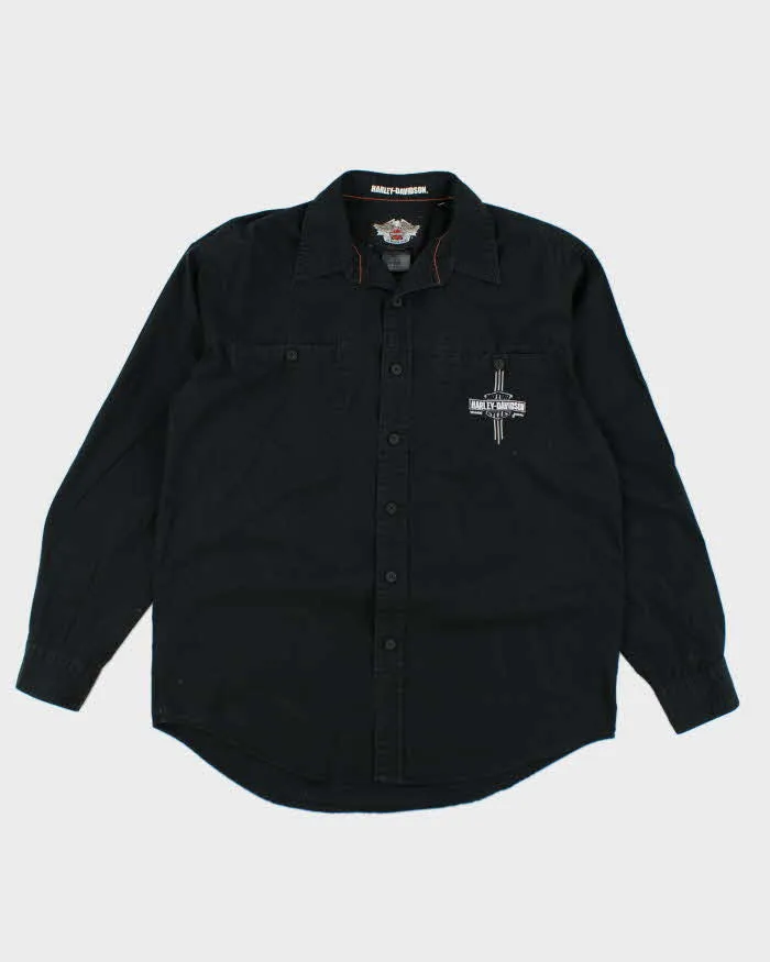 Vintage Harley Davidson Black Shirt - M sold by Rokit
