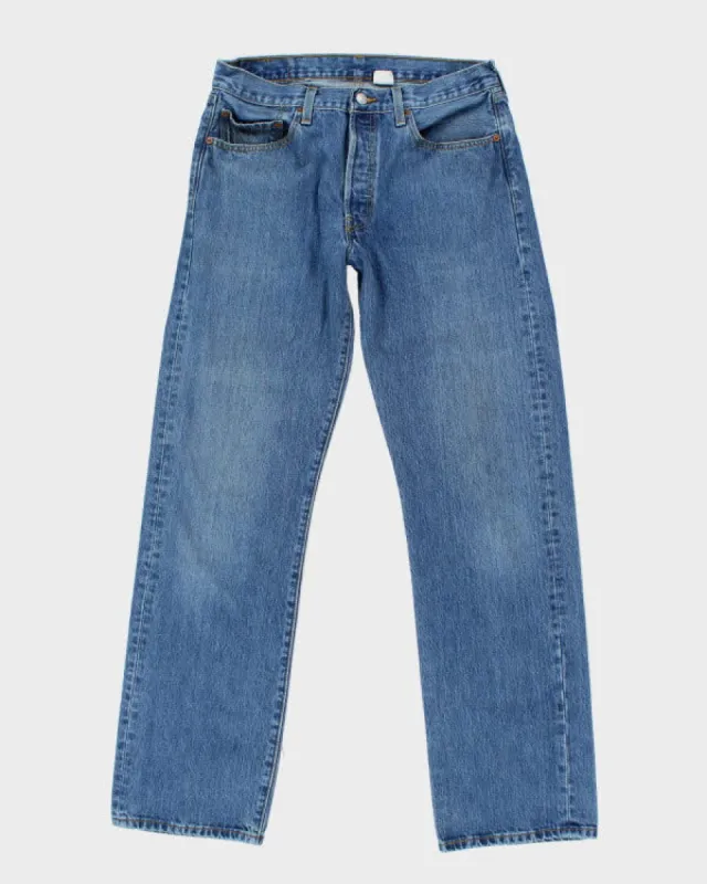 Vintage Levi's 501 Medium Wash Jeans - W32 L34 sold by Rokit