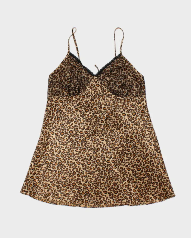 Y2k 00s Versailles Leopard Cami - M sold by Rokit