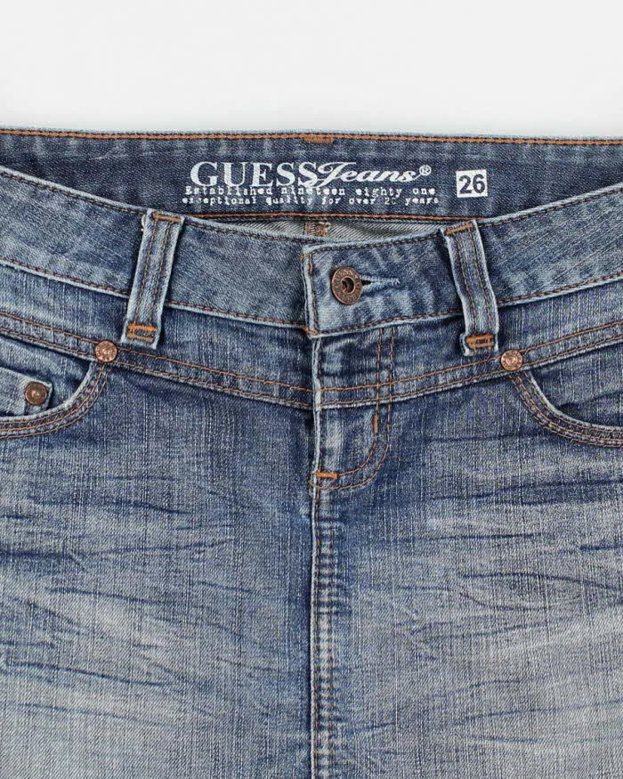 Y2k 00s Guess Jeans Mini Denim Skirt - W26 sold by Rokit product image thumbnail 3