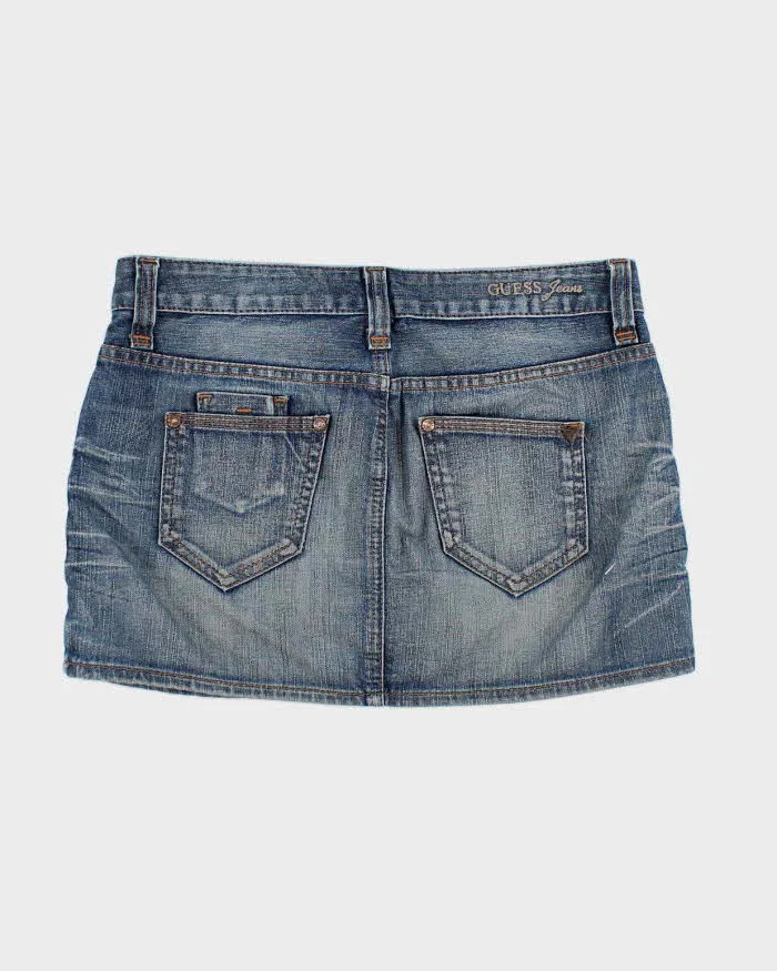 Y2k 00s Guess Jeans Mini Denim Skirt - W26 sold by Rokit product image thumbnail 2