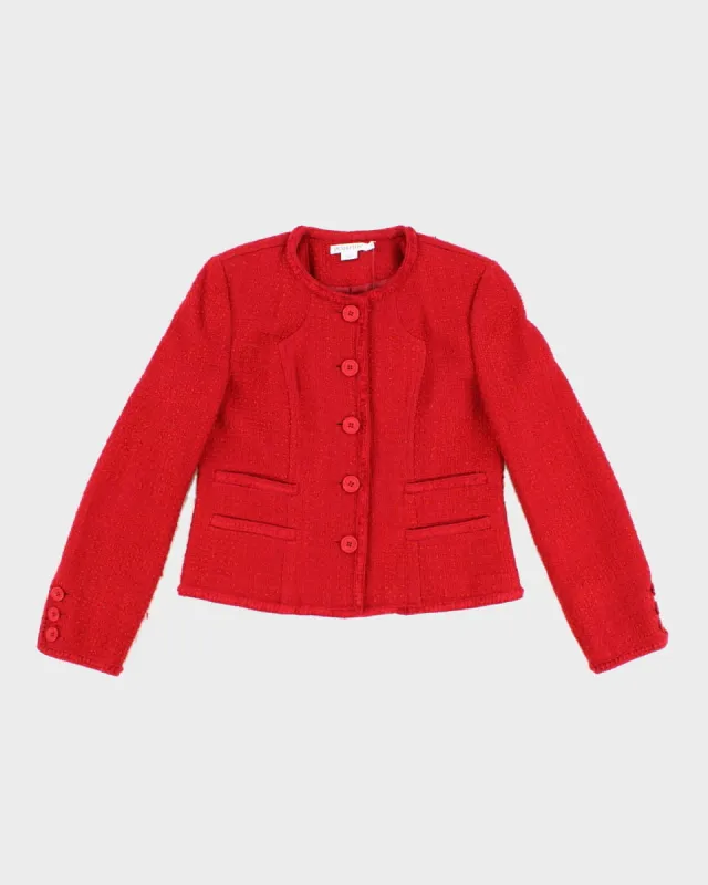 Vintage Pendleton Red Blazer - M sold by Rokit