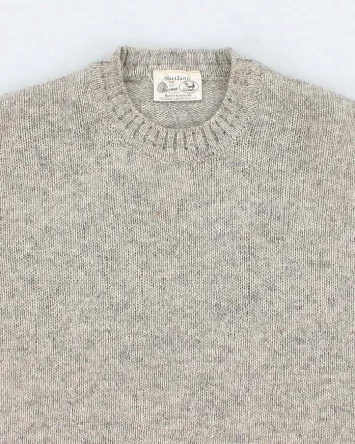 Men's Grey Wool Knit Sweater - L sold by Rokit product image thumbnail 3