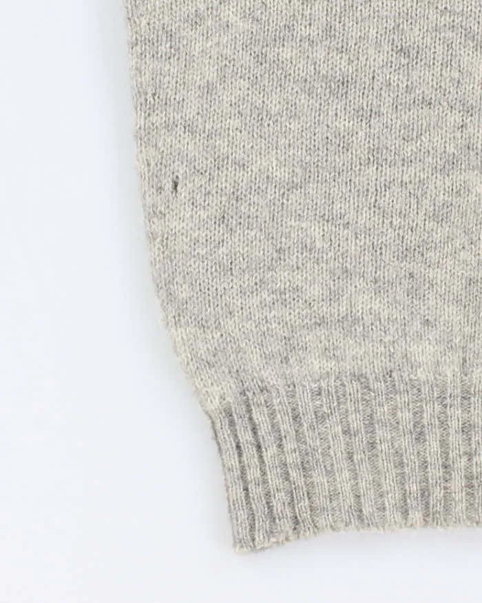 Men's Grey Wool Knit Sweater - L sold by Rokit product image thumbnail 4