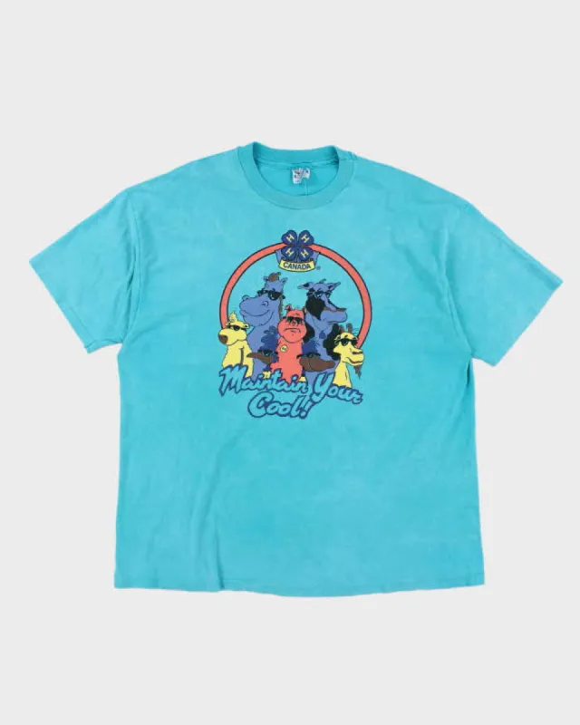 Vintage 90's Maintain Your Cool Single Stitch T-Shirt - XXL sold by Rokit