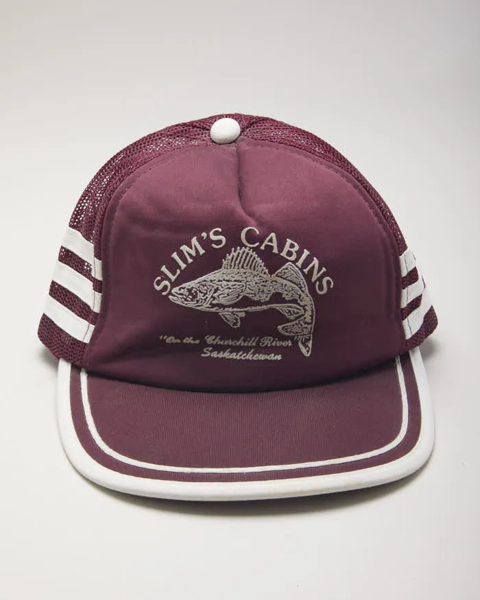 Vintage 80's Slim's Cabins Fish Trucker Cap - OS sold by Rokit product image thumbnail 3