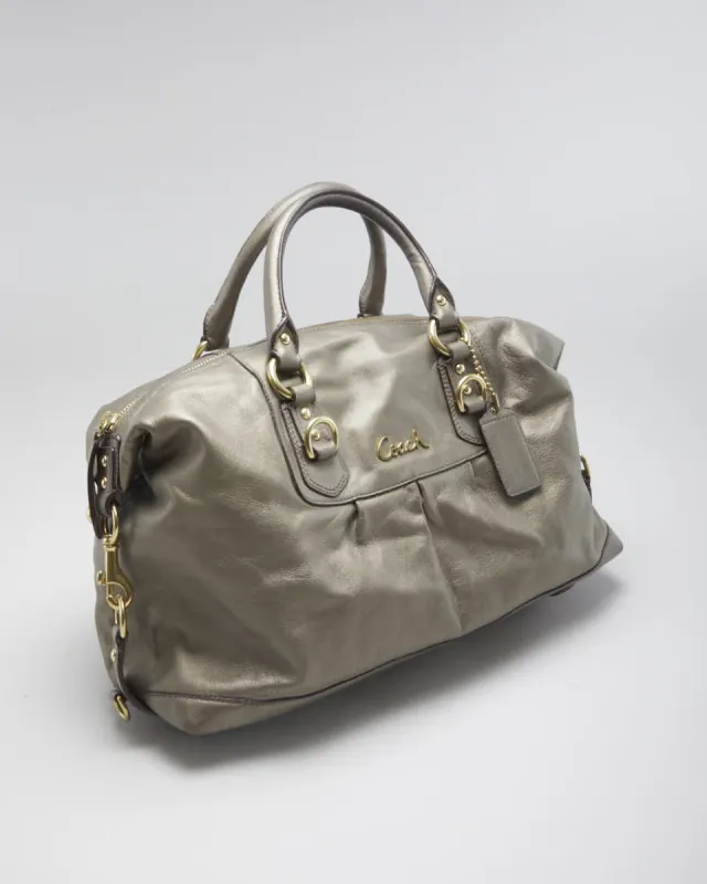 Women's Brown Pearlescent Coach Handbag sold by Rokit