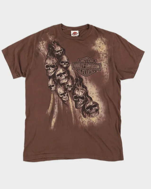 2010 Harley Davidson Skull Tee - M sold by Rokit