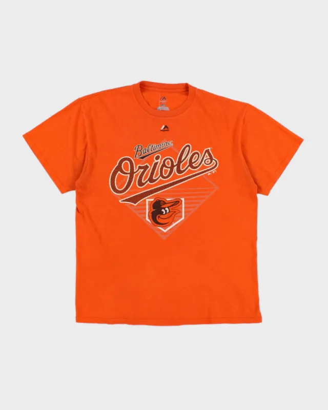 Majestic MLB Baltimore Orioles T-Shirt - L sold by Rokit