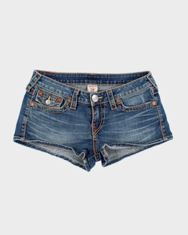 Vintage True Religion Hot Pant Jean Shorts - W30 sold by Rokit