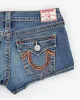 Vintage True Religion Hot Pant Jean Shorts - W30 sold by Rokit