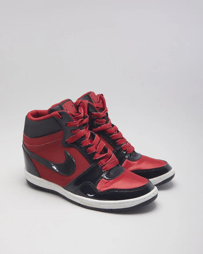 Nike Women's Force Sky High Patent Leather Trainers - UK 6.5 sold by Rokit