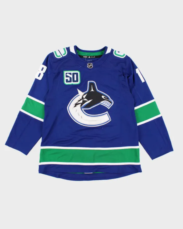 NHL x Vancouver Canucks #18 Jake Virtanen Hockey Jersey - L sold by Rokit