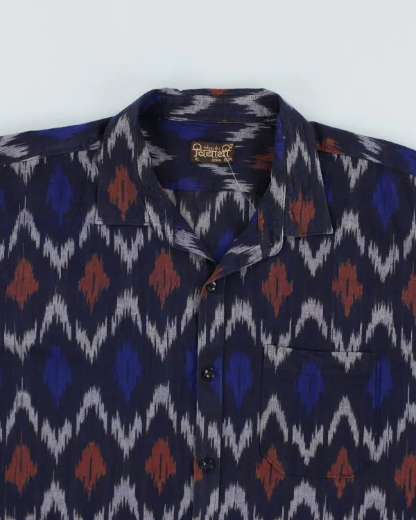 Vintage 80's Patterned Short Sleeve Shirt - XL sold by Rokit product image thumbnail 3