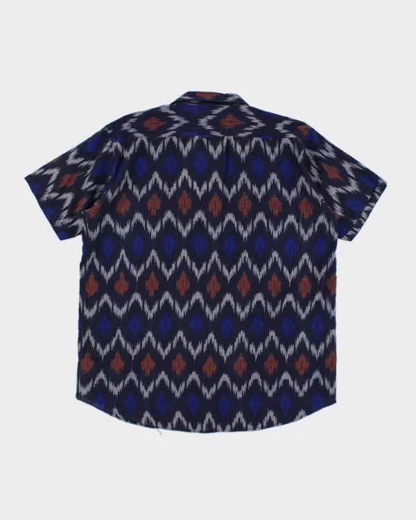 Vintage 80's Patterned Short Sleeve Shirt - XL sold by Rokit product image thumbnail 2