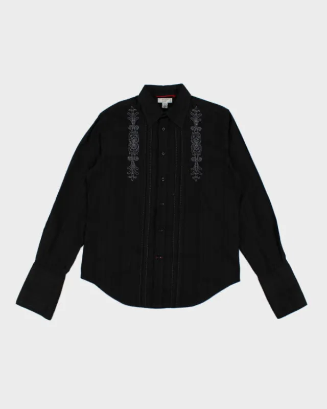Vintage Y2k 00s Guess Embroidered Shirt - M sold by Rokit