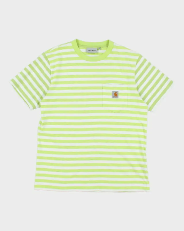 Carhartt Stripe T-shirt - M sold by Rokit