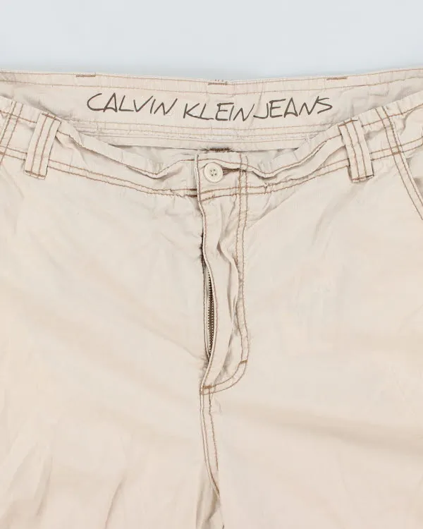 Vintage Calvin Klein Lightweight Baggy Cargo Shorts - W38 L13 sold by Rokit product image thumbnail 3