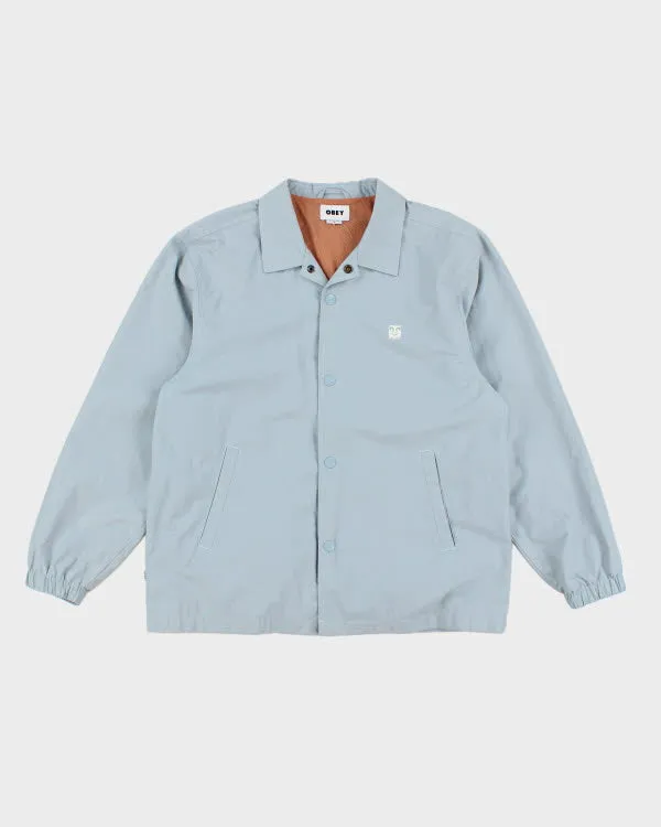 Obey Blue Anorak - M sold by Rokit