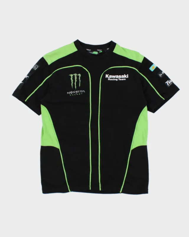 Vintage Y2K Monster Racing T-Shirt - M sold by Rokit