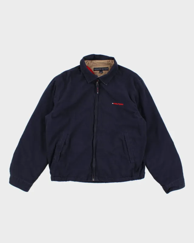 00s Tommy Hilfiger Fleece Lined Harrington Jacket - M sold by Rokit