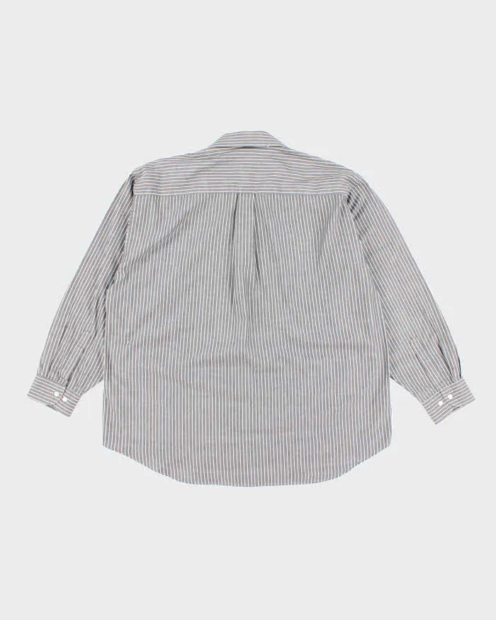 Vintage Men's Grey Christian Dior (Diffusion) Line Shirts - XL sold by Rokit product image thumbnail 2