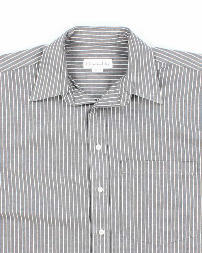 Vintage Men's Grey Christian Dior (Diffusion) Line Shirts - XL sold by Rokit product image thumbnail 3