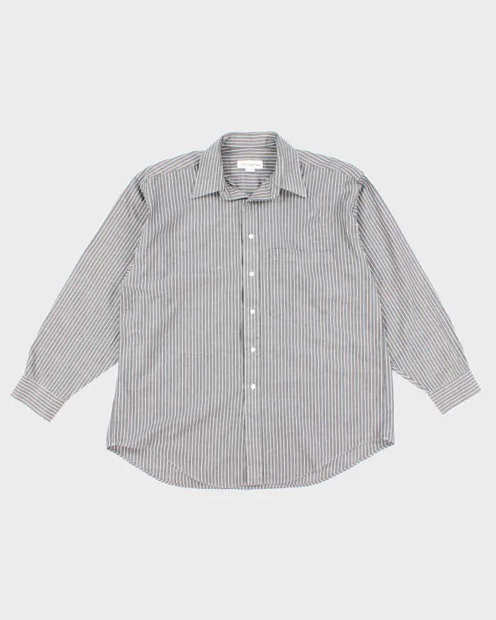 Vintage Men's Grey Christian Dior (Diffusion) Line Shirts - XL sold by Rokit