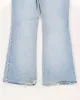 Vintage Y2K Women's Light Wash Flare Jeans - W30 L30 sold by Rokit