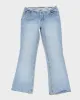 Vintage Y2K Women's Light Wash Flare Jeans - W30 L30 sold by Rokit