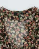 Vintage 00s Ralph Lauren Floral Mesh Wrap Shirt - M sold by Rokit