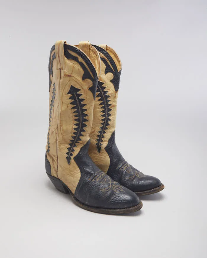 Vintage Boulet Cowboy Boots - UK5 sold by Rokit