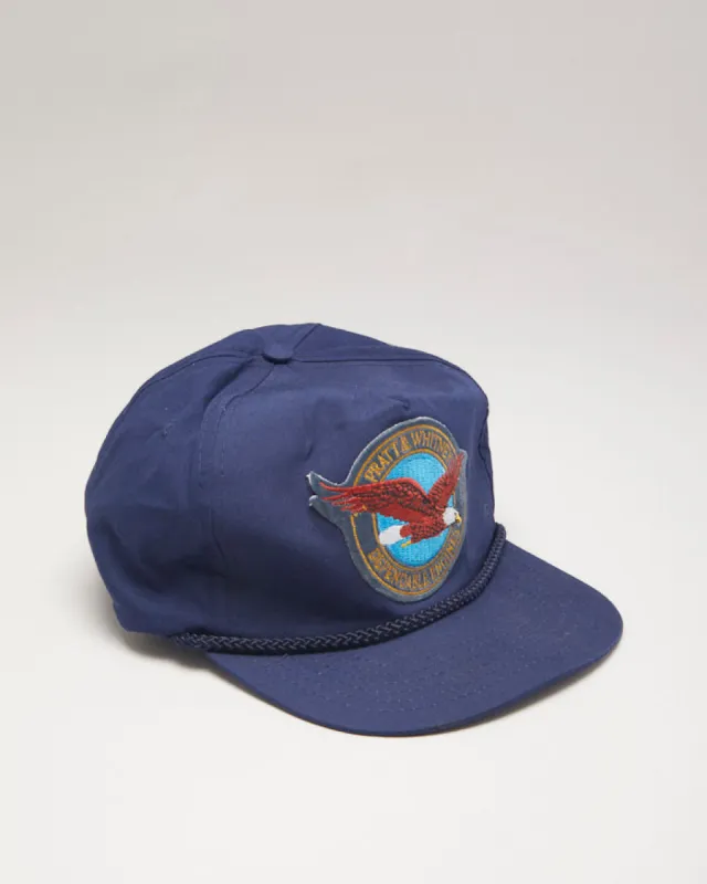 Vintage Pratt & Whitney Eagle 5 Panel Cap sold by Rokit