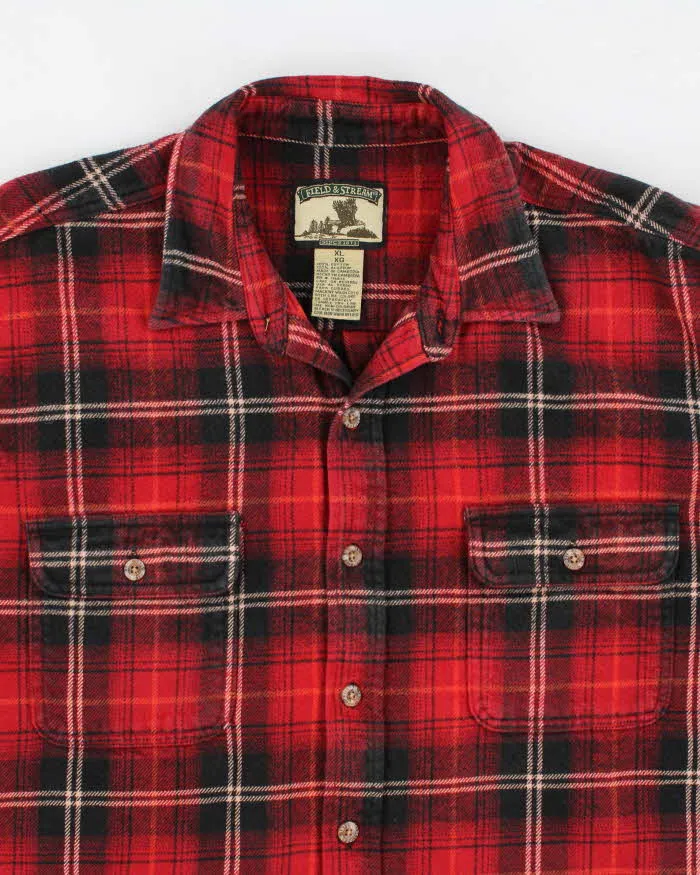 Mens Red Field & Stream Flannel Shirt - XL sold by Rokit product image thumbnail 3